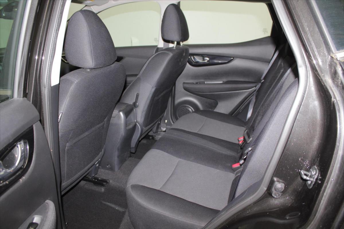Qashqai intérieur arrière