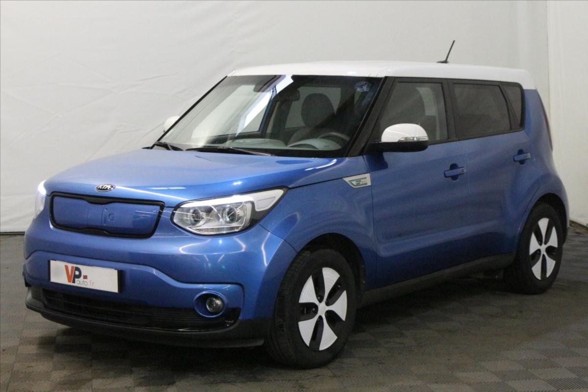 Kia soul EV Bleue