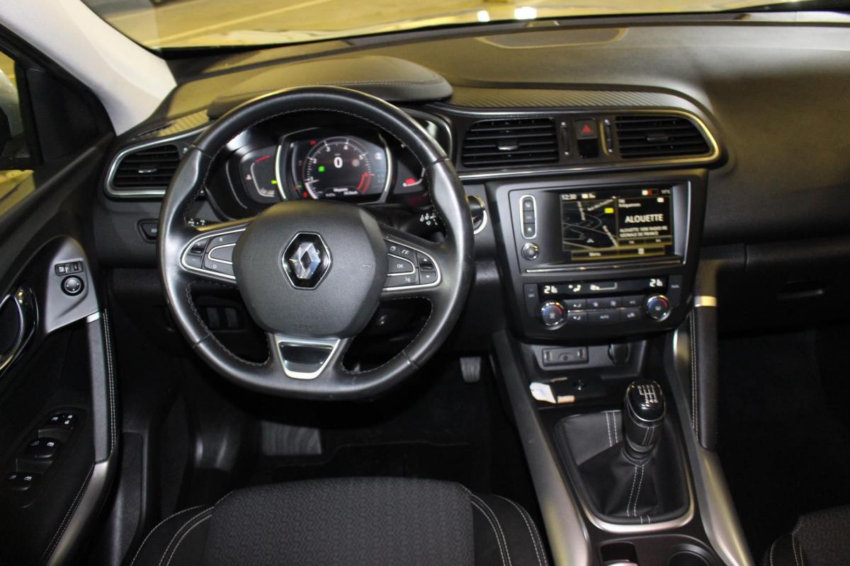 Kadjar interieur tableau de bord